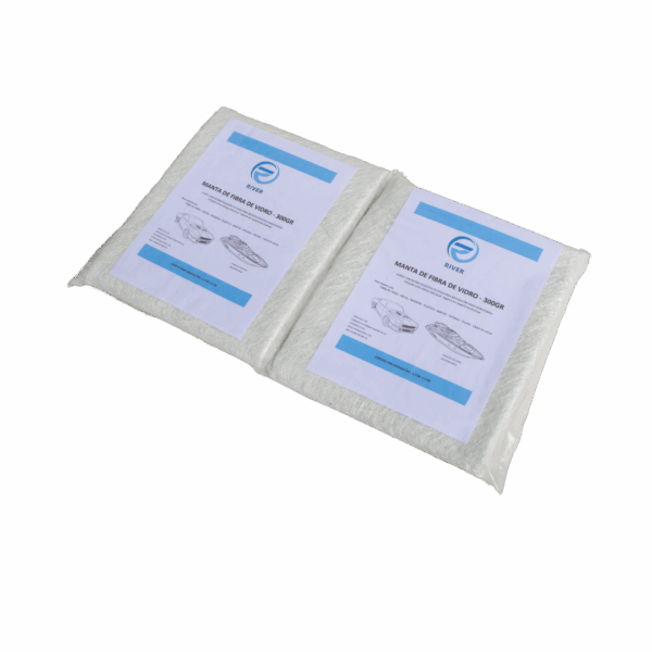 Manta Fibra De Vidro 300gr 3kg + Resina Poliéster 5 Kg
