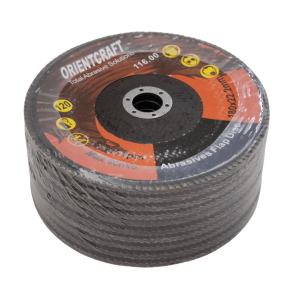Discos Flap 7 Polegadas - 180mm Lixa Grão 120 - 10unidades